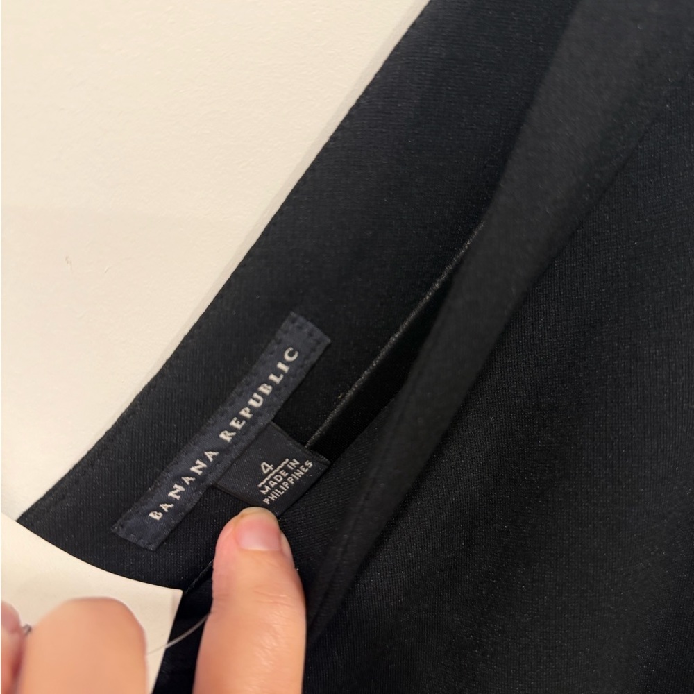 Banana Republic Black V-Neck Cocktail Dress - Picture 7 of 14